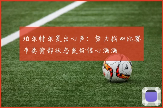 珀尔特尔复出心声：努力找回比赛节奏背部状态良好信心满满